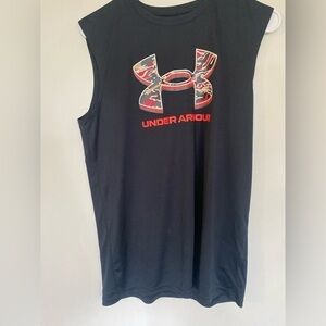Youth extra large, under armor muscle tee